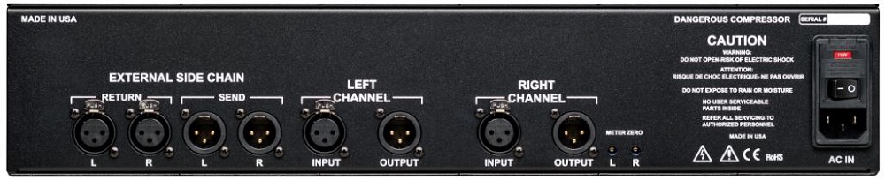 Dangerous Music Compressor - Compressor / limiter / gate - Variation 2