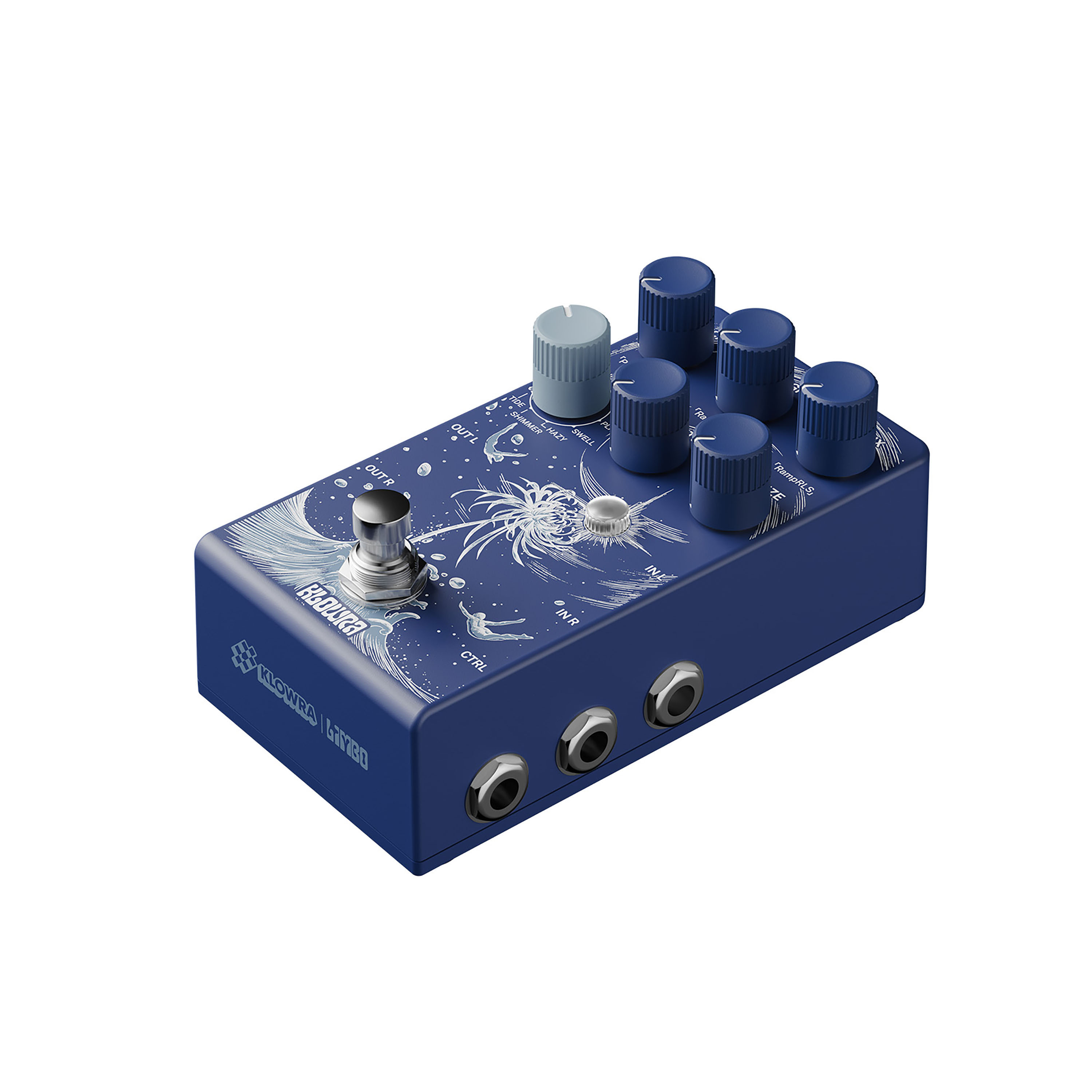Klowra Kbs-01 Limbo Reverb - Reverb/delay/echo effect pedaal - Variation 2