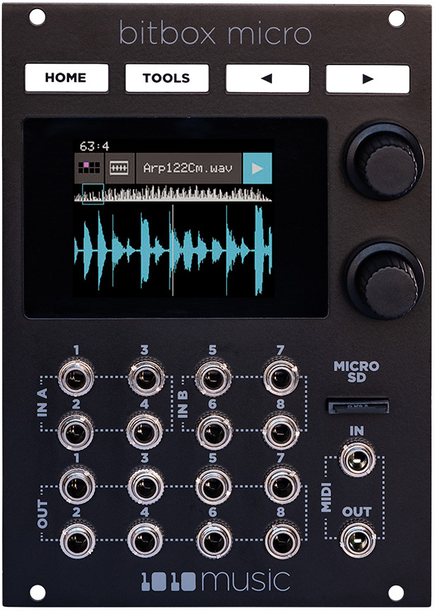 1010music Bitbox Micro Black Edition - Sampler - Main picture