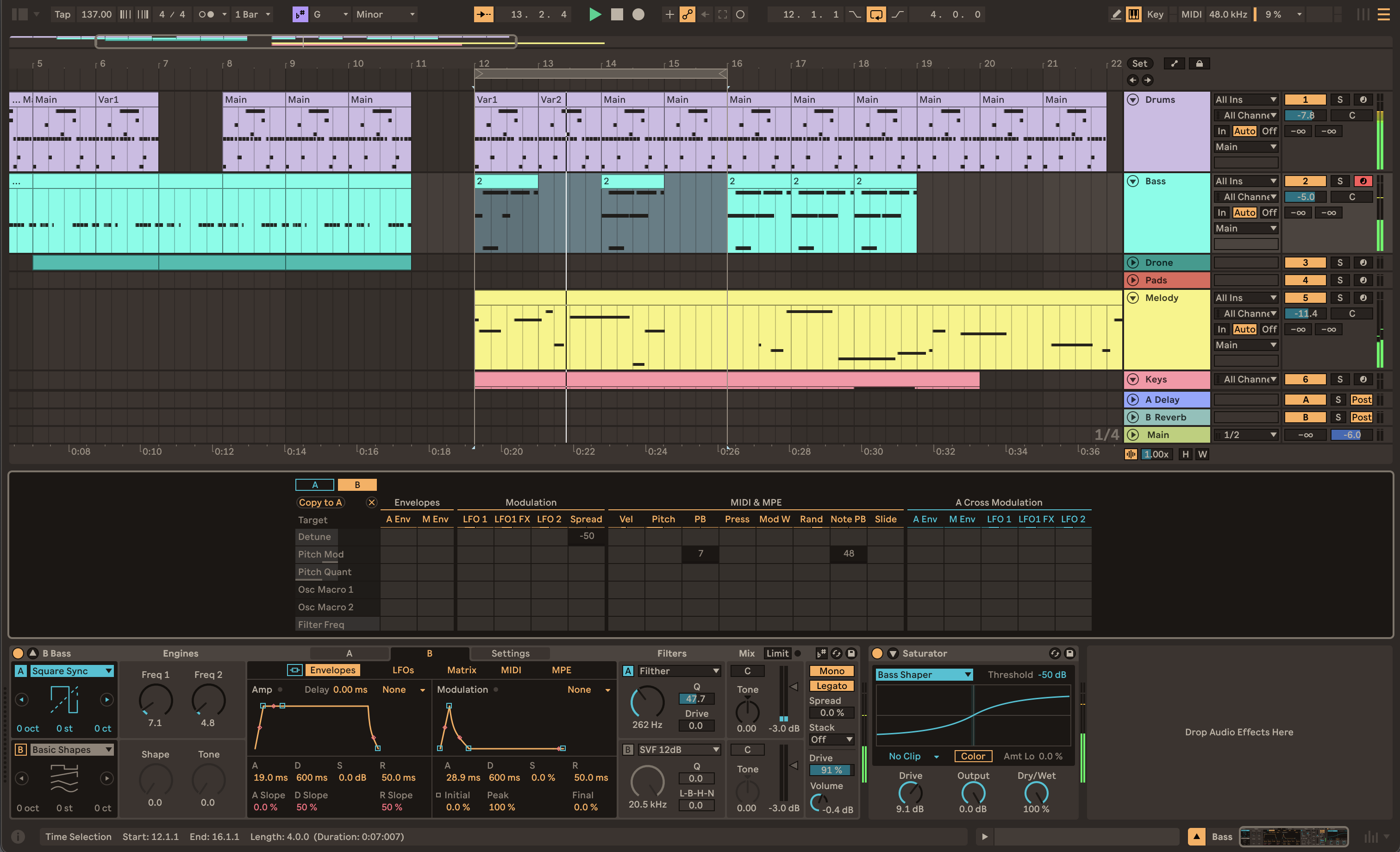 Ableton Live 12 Intro - Sequencer software - Variation 4