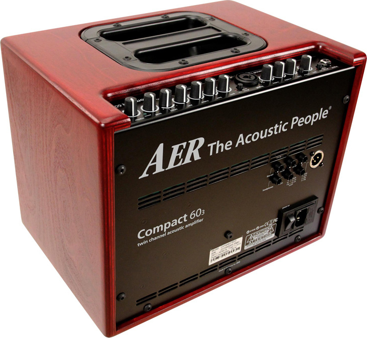 Aer Compact 60.3 60w 1x8 Mahogany - Combo voor akoestische gitaar - Main picture