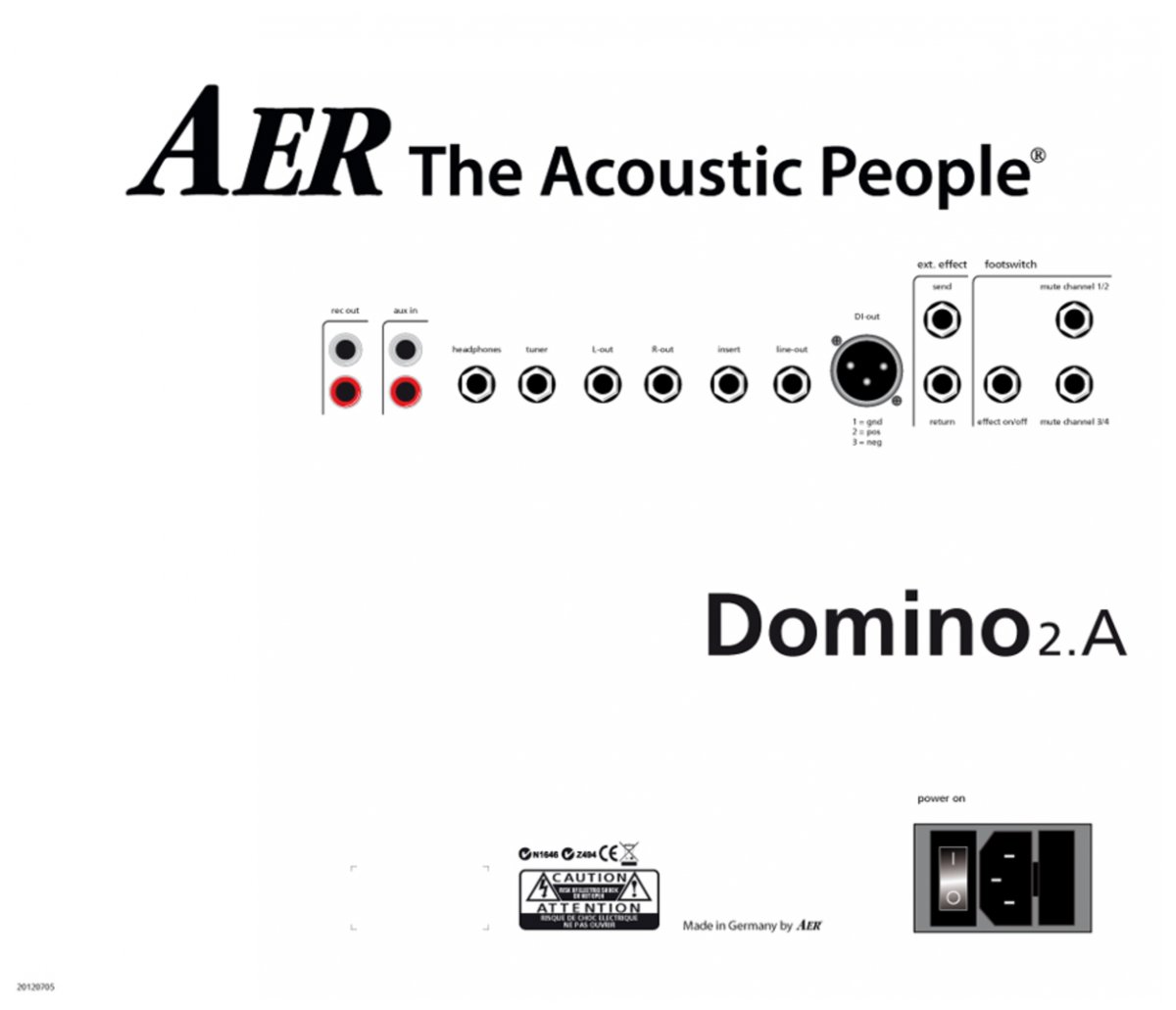 Aer Domino 2a - Combo voor elektrische gitaar - Variation 2