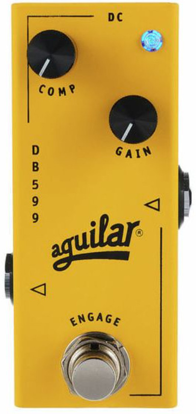 Aguilar Db 599 Bass Compressor - Compressor/sustain/noise gate effectpedaal - Main picture