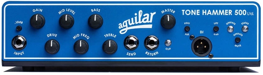 Aguilar Th500 Tone Hammer Limited Edition Blue - Versterker top voor bas - Main picture