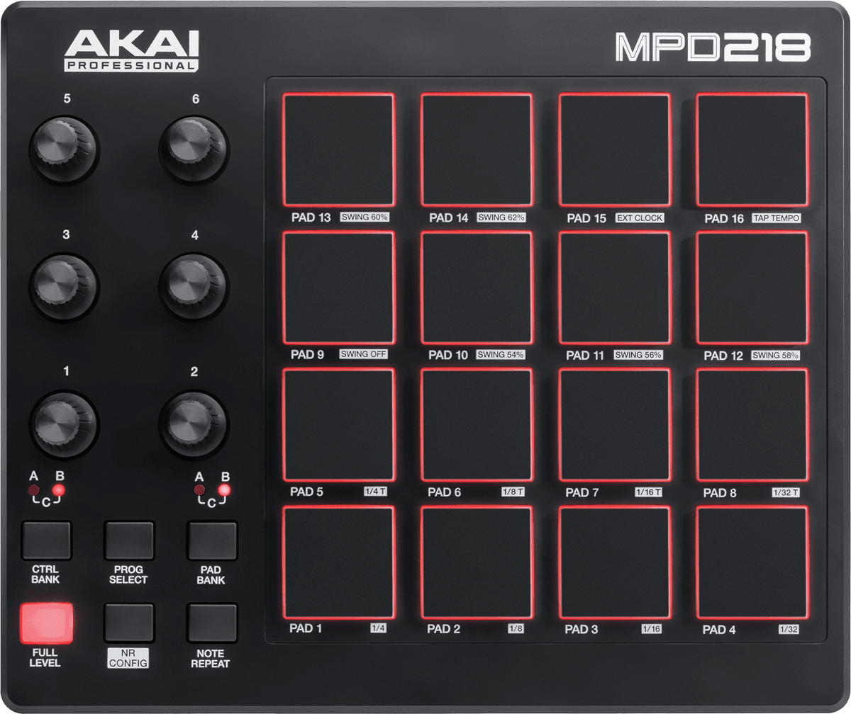 Akai Mpd218 - Midi Controller - Main picture