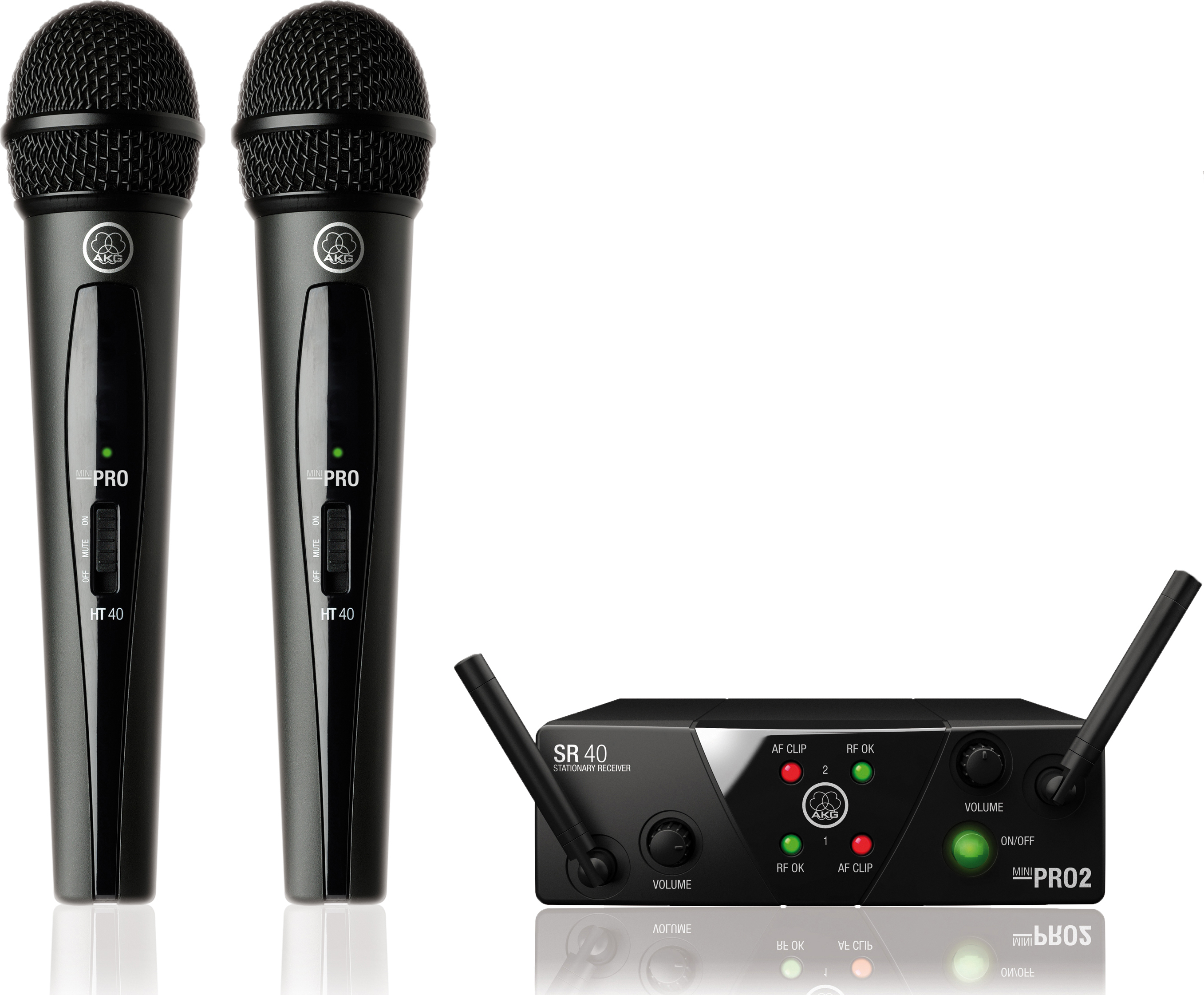 Akg Wms40 Mini 2 Dual Vocal Set - Draadloze handmicrofoon - Main picture