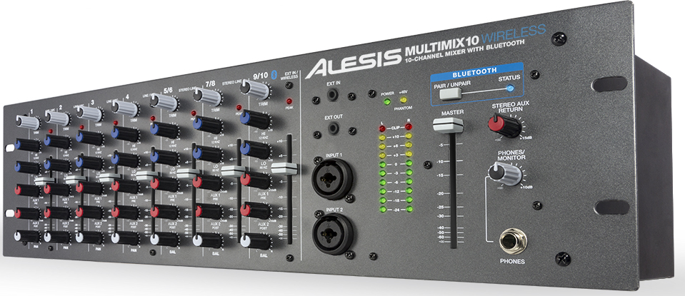 Alesis Multimix 10 Bluetooth - Analoge Mengtafel - Variation 1