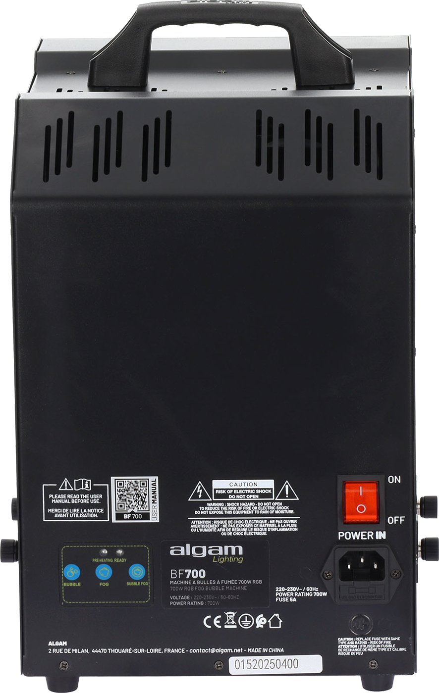 Algam Lighting Bf 700 - Bubbelmachine - Variation 2