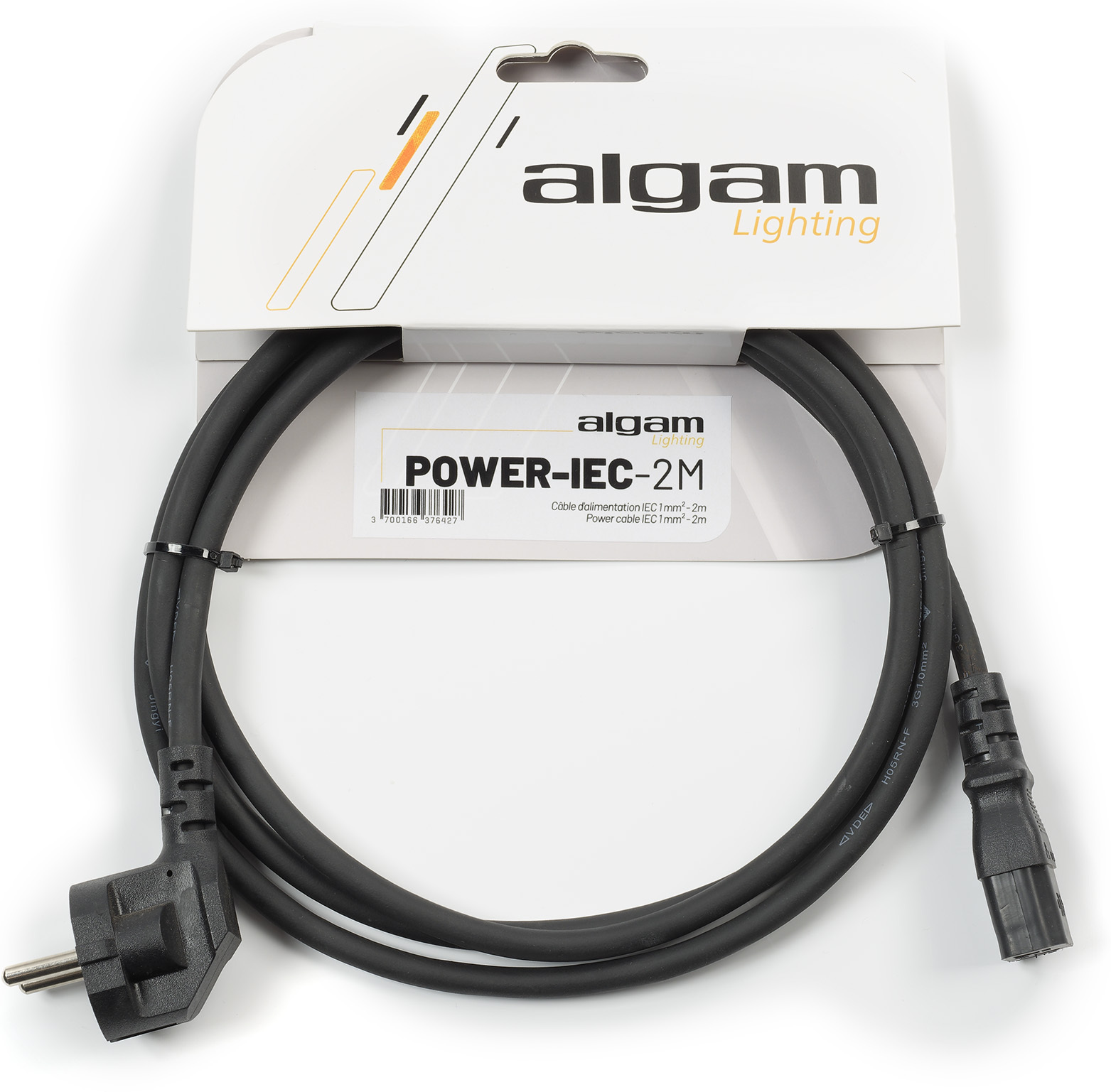 Algam Lighting Câble D'alimentation Iec 1 Mm² - 2 M - Kabel - Main picture