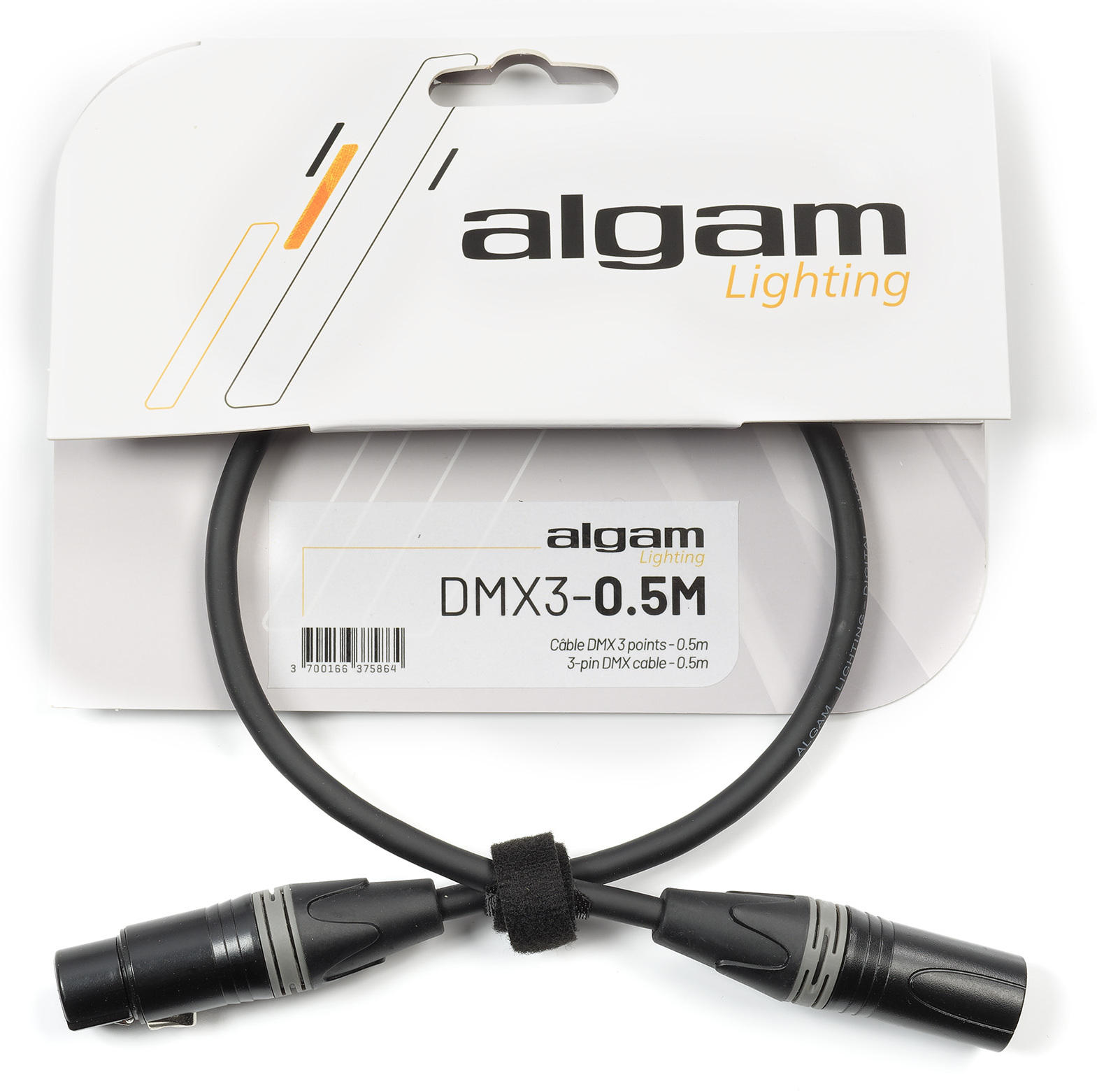 Algam Lighting Câble Dmx 3 Points - 0,5 M - Kabel - Main picture