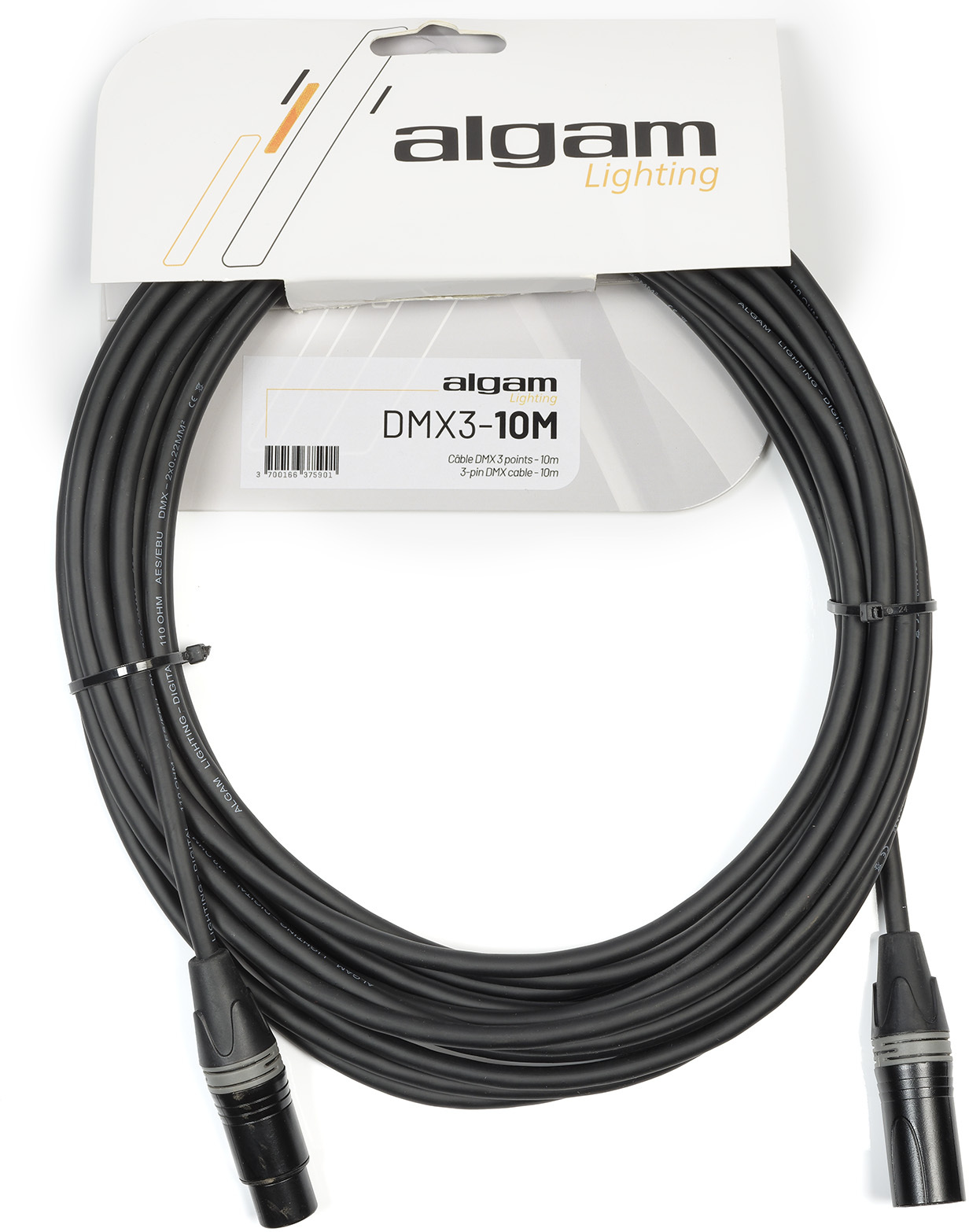 Algam Lighting Câble Dmx 3 Points - 10 M - Kabel - Main picture