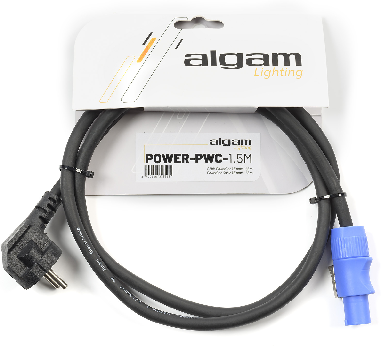 Algam Lighting Câble Powercon 1,5 Mm² - 1,5 M - Kabel - Main picture