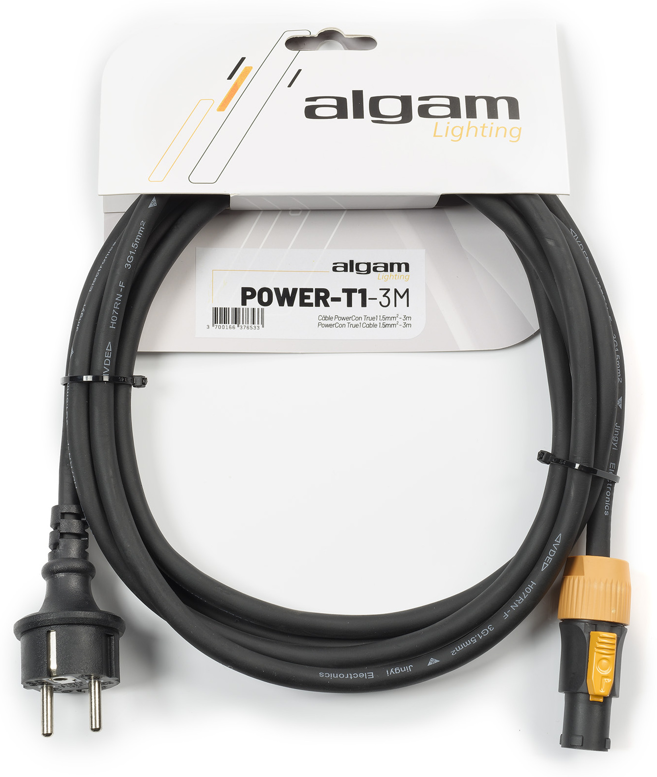 Algam Lighting Câble Powercon True1 1,5 Mm² - 3 M - Kabel - Main picture