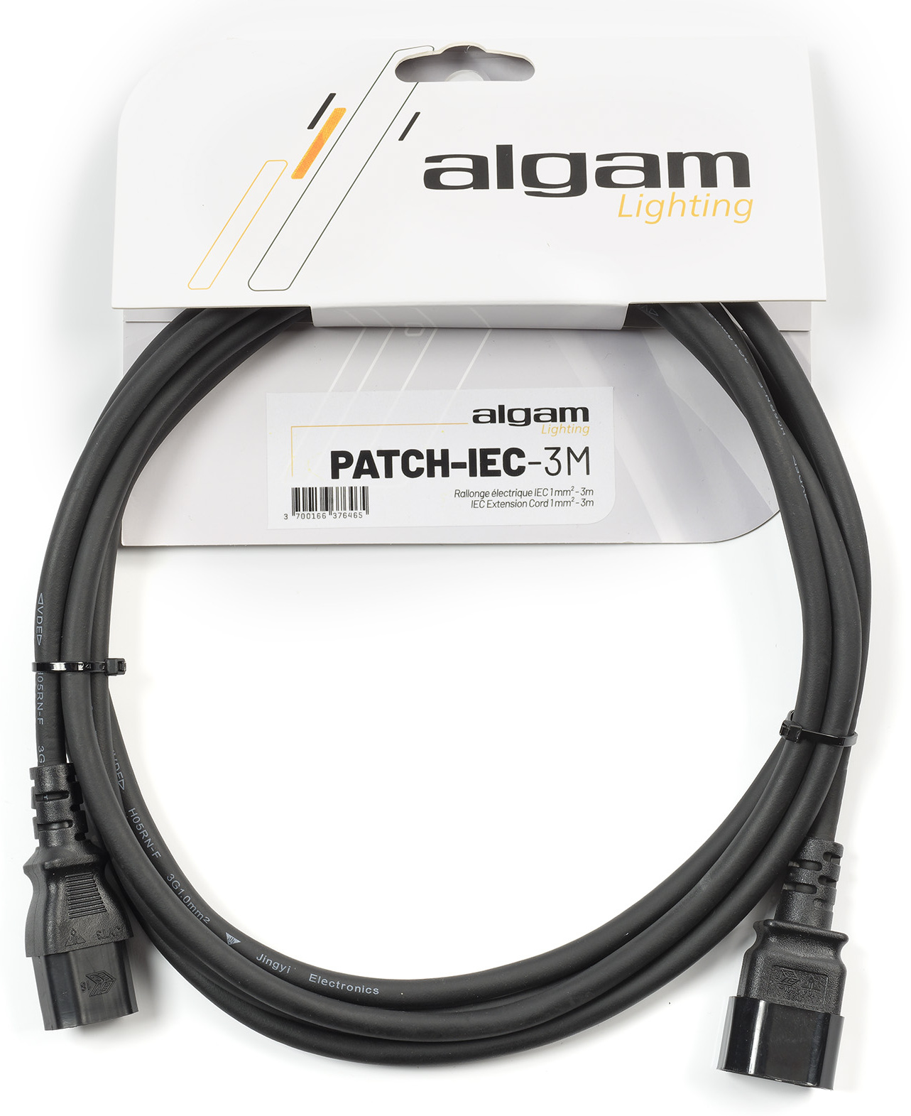 Algam Lighting Rallonge électrique Iec 1 Mm² - 3 M - Kabel - Main picture