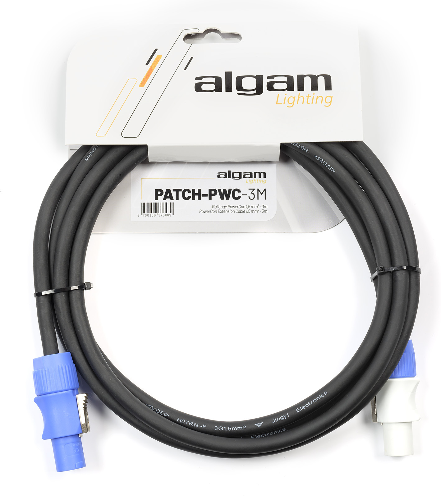 Algam Lighting Rallonge Powercon 1,5 Mm² - 3 M - Kabel - Main picture