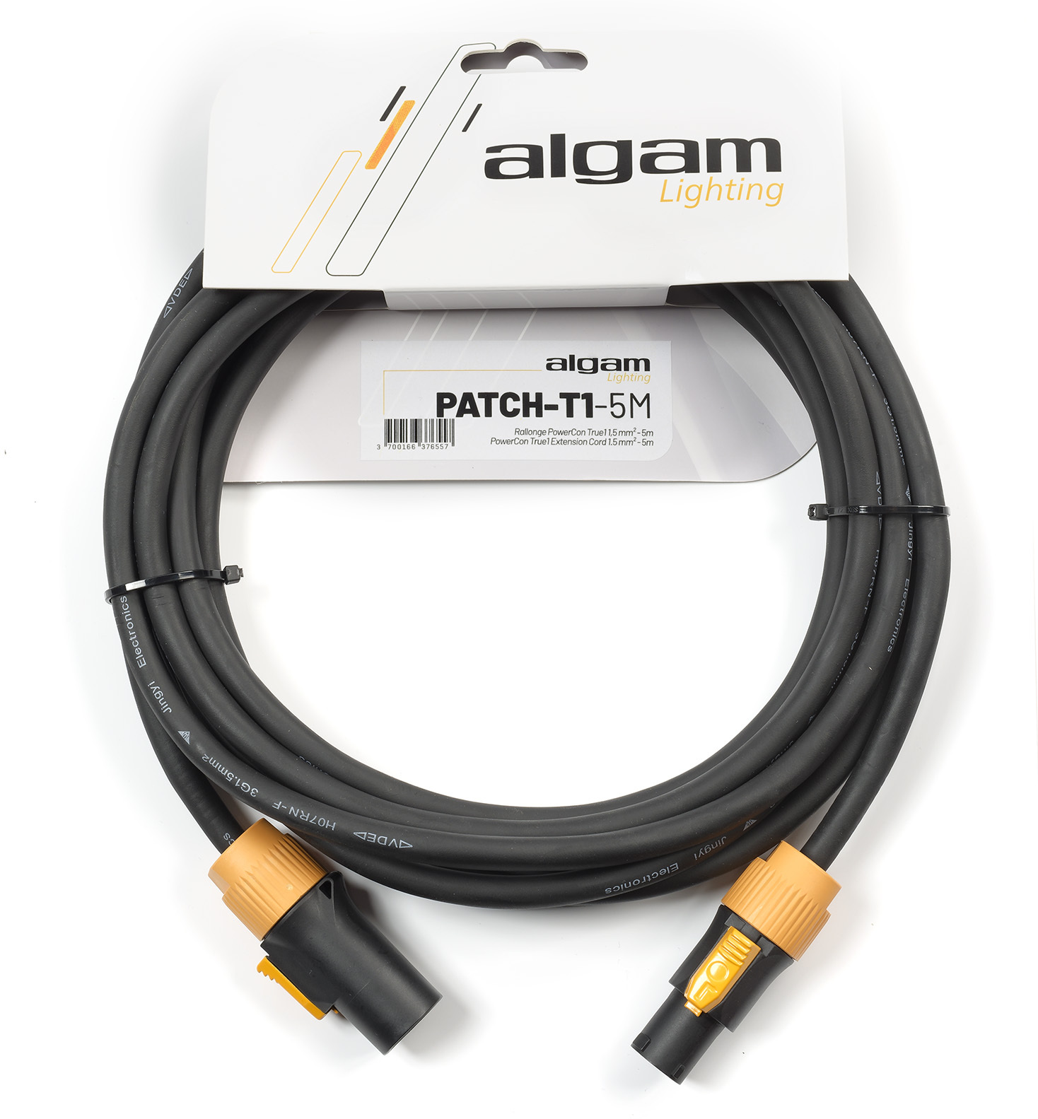 Algam Lighting Rallonge Powercon True1 1,5 Mm² - 5 M - Kabel - Main picture