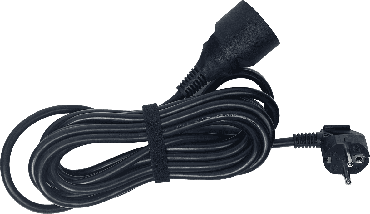 Algam Lighting Rallonge Standard Pvc H05vv-f - 3g1,5mm² - 5m Noir - Kabel - Main picture