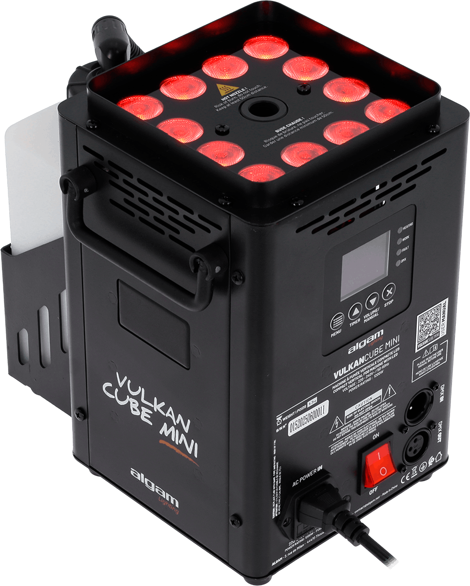Algam Lighting Vulkan-cube-mini - Nevelmachine - Main picture
