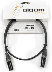 Kabel Algam lighting 5-point DMX cable - 1 m