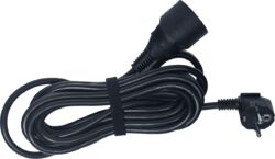 Kabel Algam lighting Standard PVC extension H05VV-F - 3G1.5mm² - 5m black