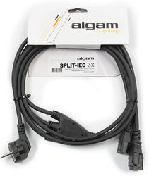 Kabel Algam lighting Split 3 power supplies 1x IEC 1 mm² 2.4 m / 1x 1.8 m + 3x 0.6 m