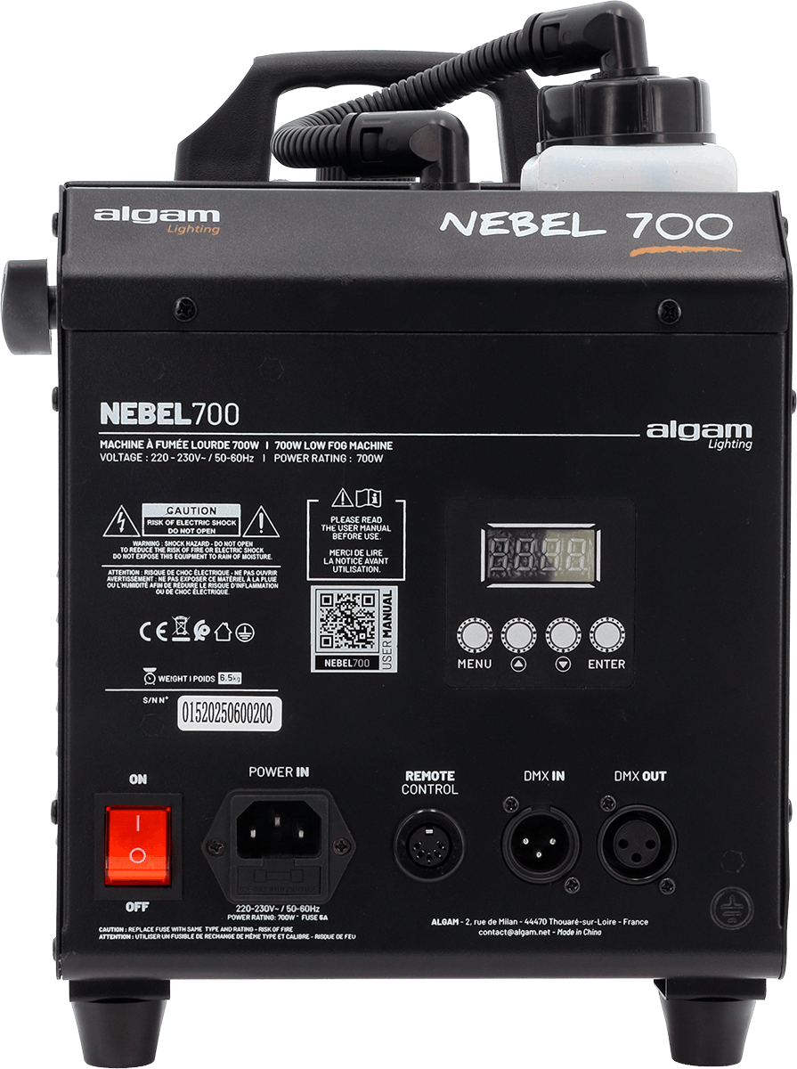 Algam Lighting Nebel 700 - Nevelmachine - Variation 8