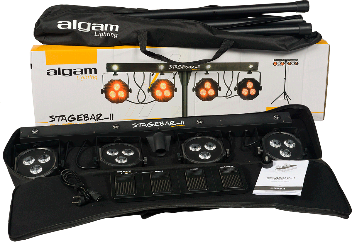 Algam Lighting Stagebar-ii - LED-podiumspots - Variation 4