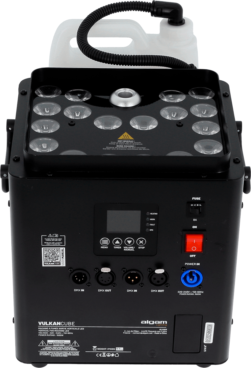 Algam Lighting Vulkan Cube - Nevelmachine - Variation 2