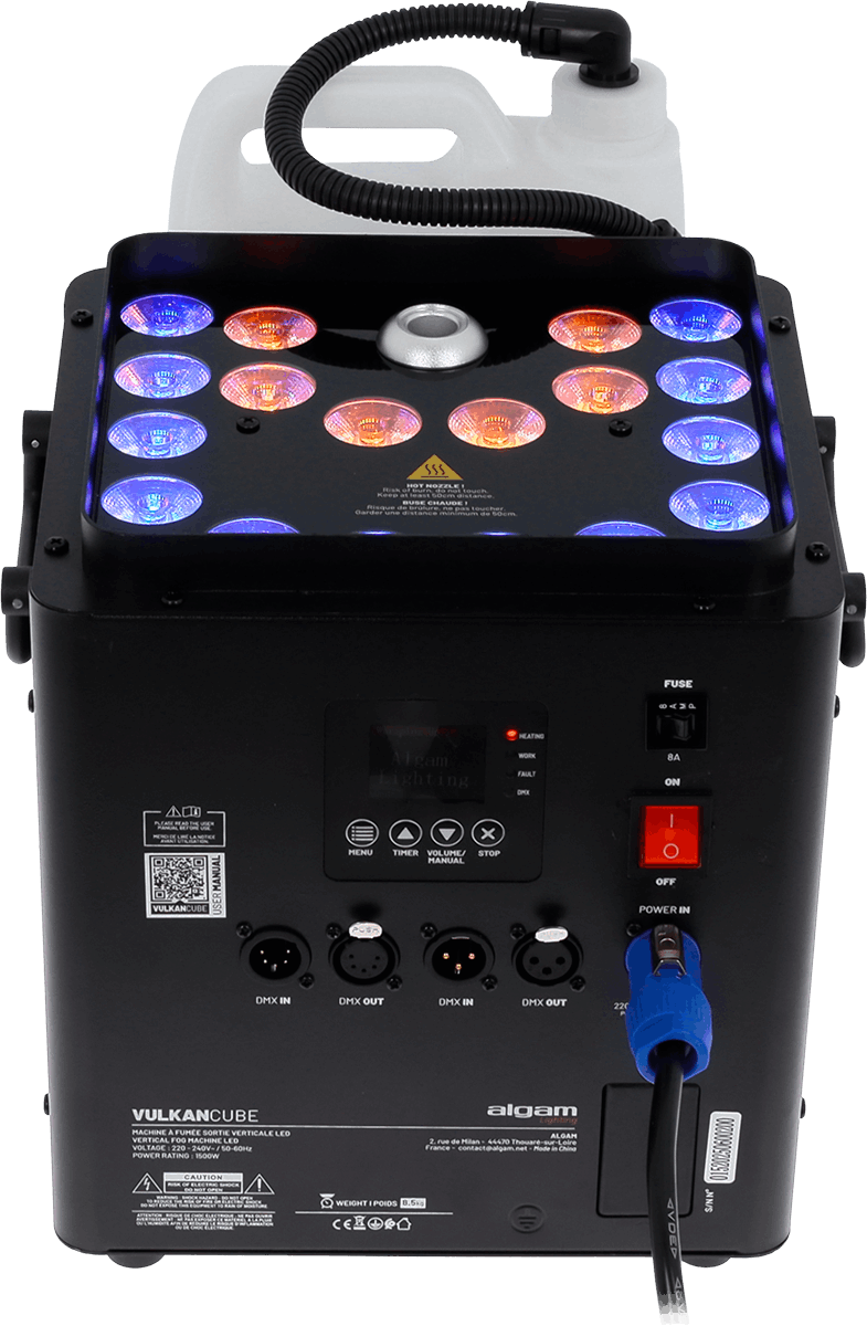 Algam Lighting Vulkan Cube - Nevelmachine - Variation 3