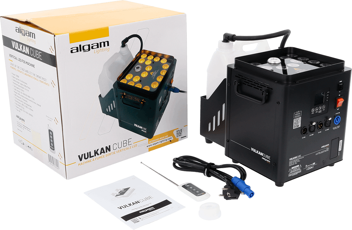 Algam Lighting Vulkan Cube - Nevelmachine - Variation 6