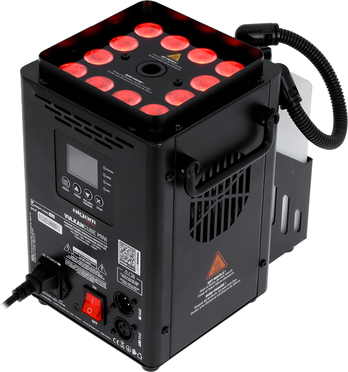 Algam Lighting Vulkan-cube-mini - Nevelmachine - Variation 2