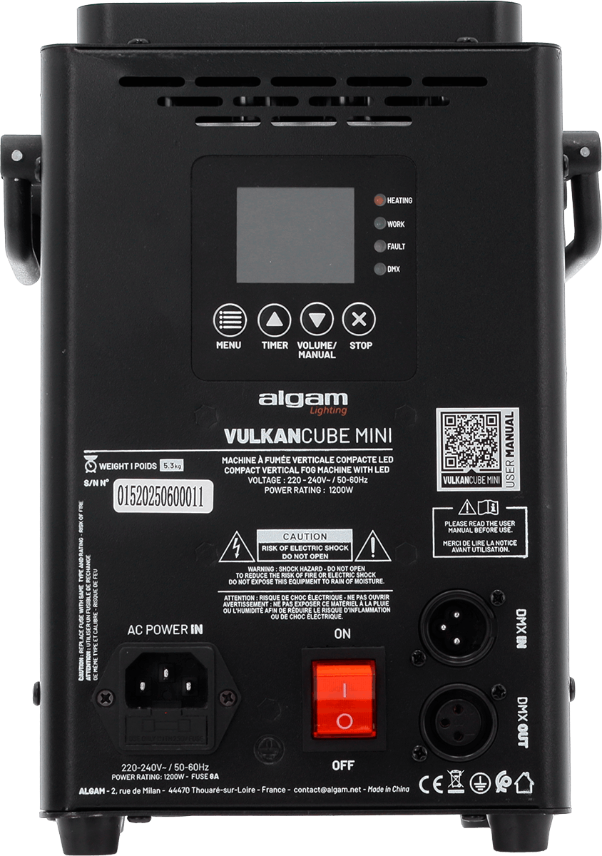 Algam Lighting Vulkan-cube-mini - Nevelmachine - Variation 5