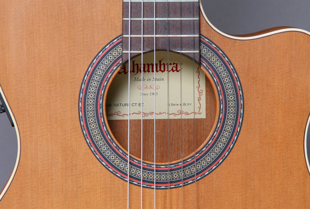 Alhambra Z-nature Ct Ez Open Pore 4/4 Slim Cedre Acajou - Natural - Klassieke gitaar 4/4 - Variation 2