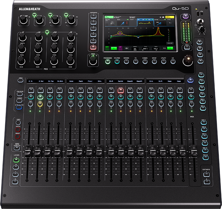Allen & Heath Qu-5d - Digitale mengtafel - Main picture