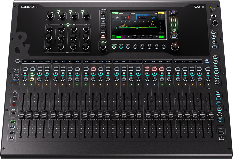 Allen & Heath Qu-6 - Digitale mengtafel - Main picture