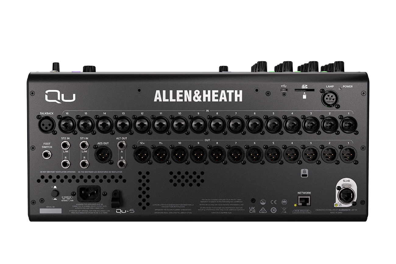 Allen & Heath Qu-5 - Digitale mengtafel - Variation 2