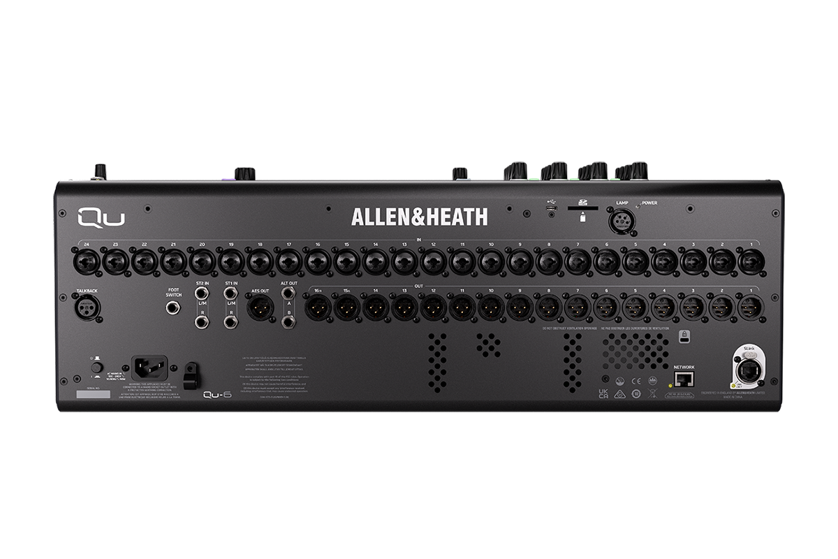 Allen & Heath Qu-6 - Digitale mengtafel - Variation 2