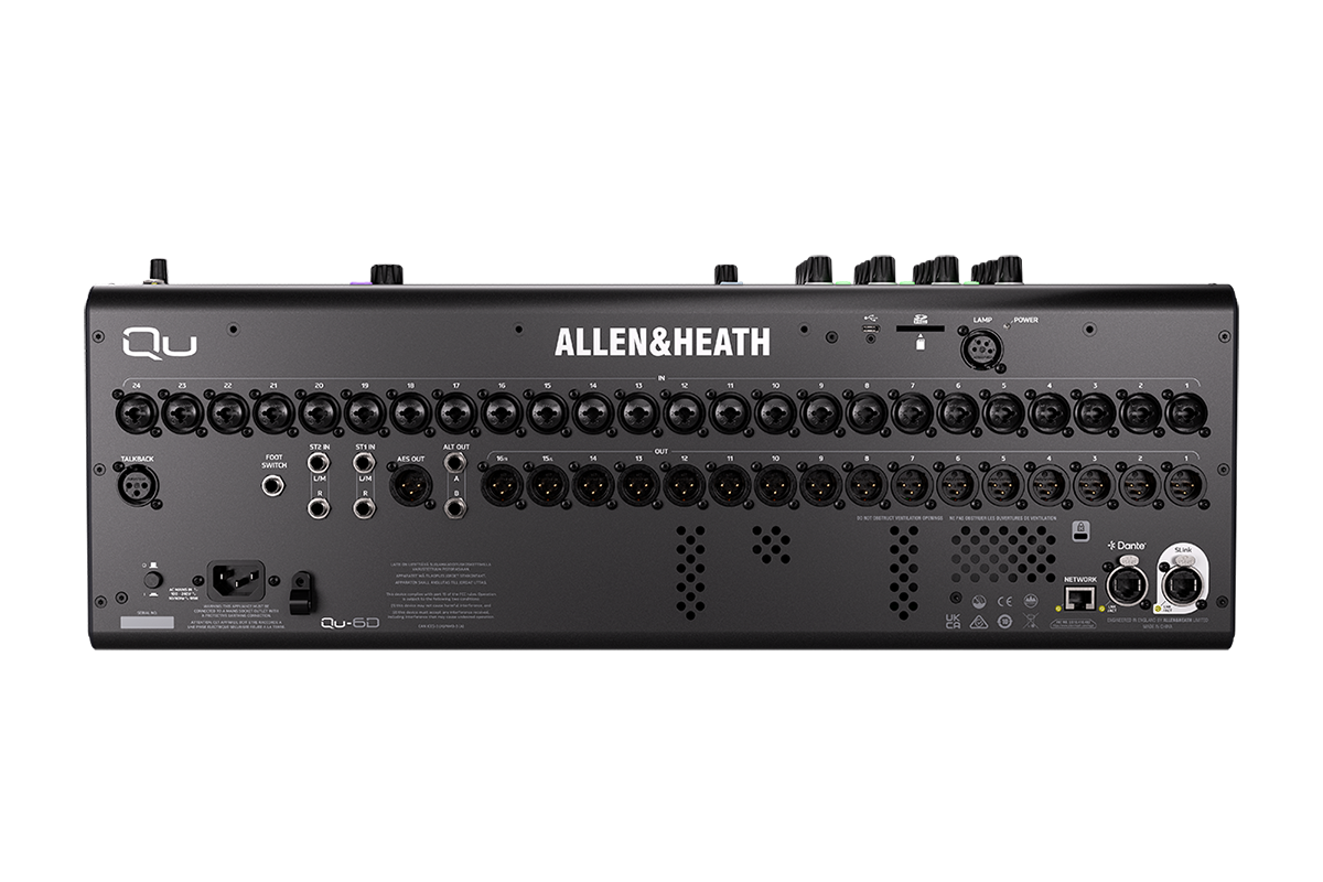 Allen & Heath Qu-6d - Digitale mengtafel - Variation 3