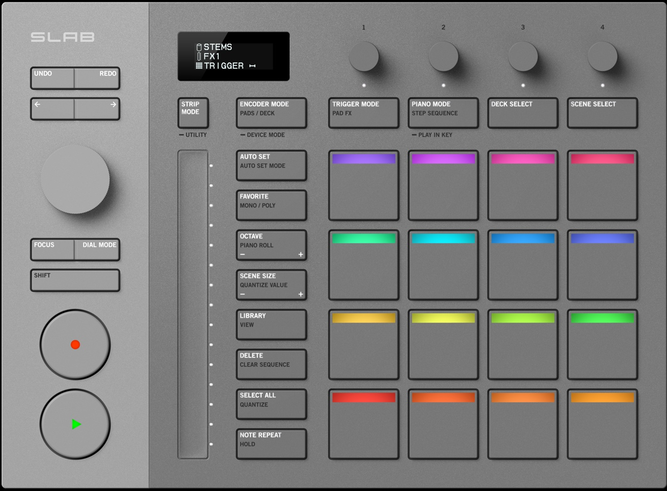 Alphateta Slab - Midi Controller - Main picture