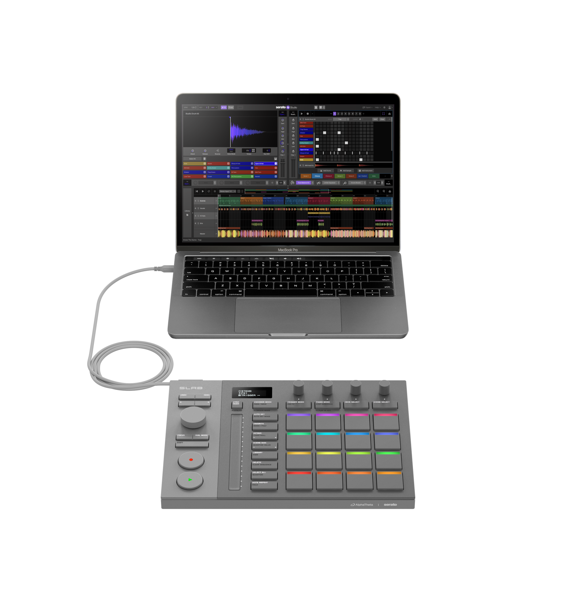 Alphateta Slab - Midi Controller - Variation 1