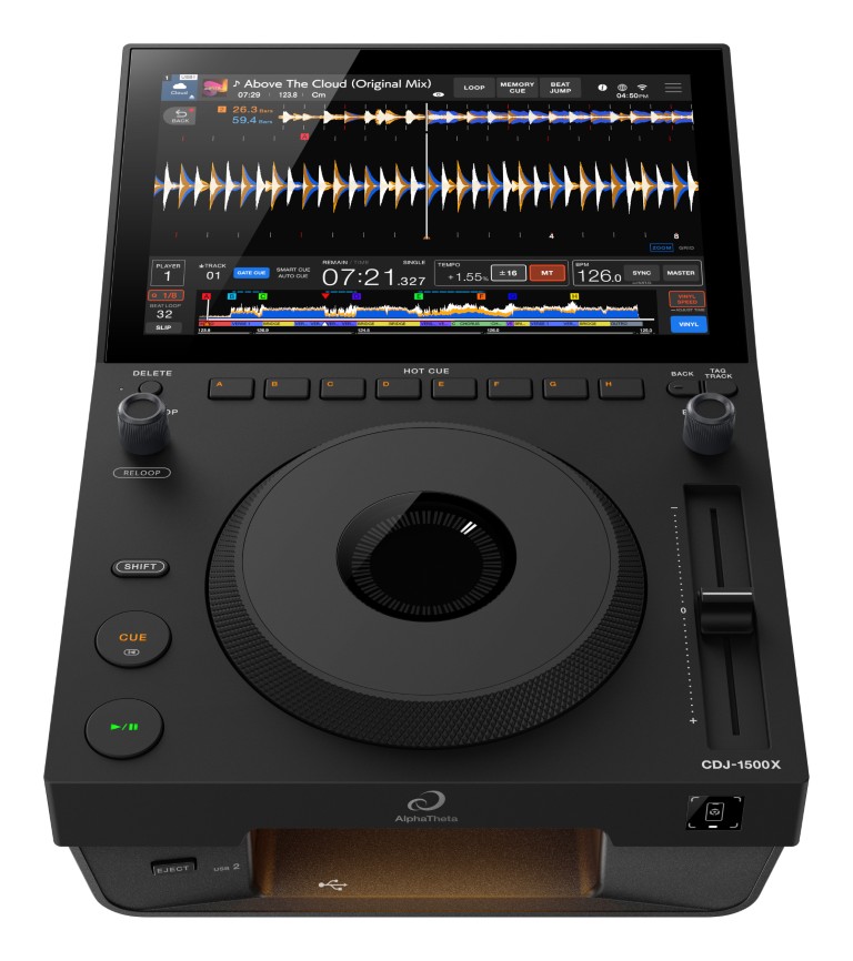 Alphatheta Cdj-1500x - MP3 & CD Draaitafel - Variation 2