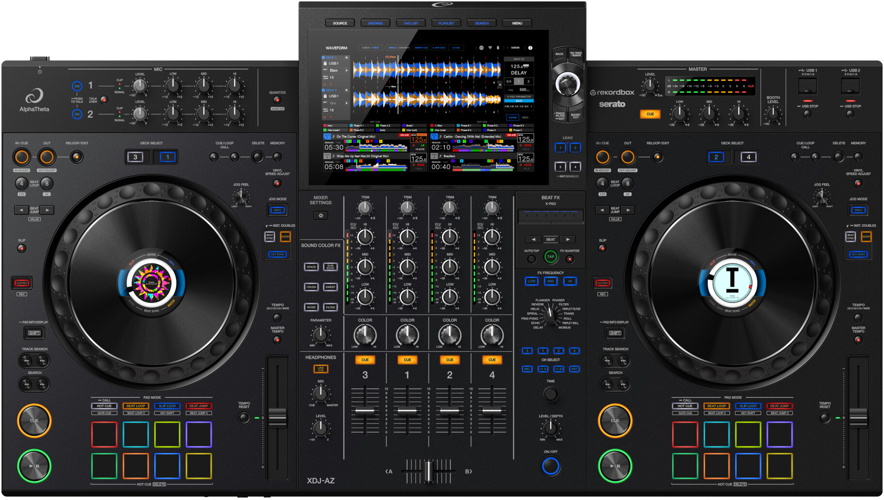 Alphatheta Pioneer Dj Xdj-az - Standalone DJ Controller - Main picture