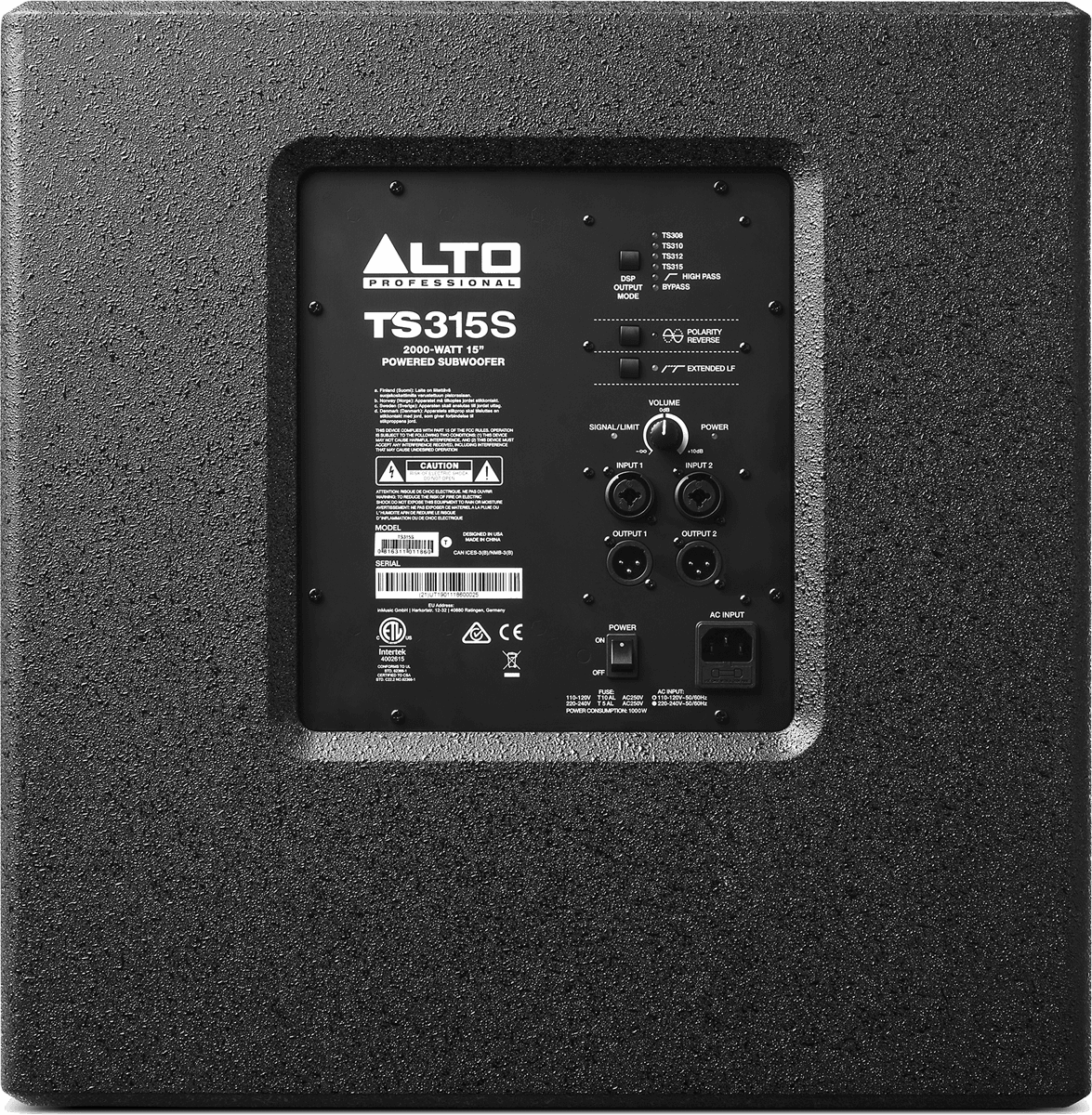 Alto Ts 315s - Actieve subwoofer - Variation 2