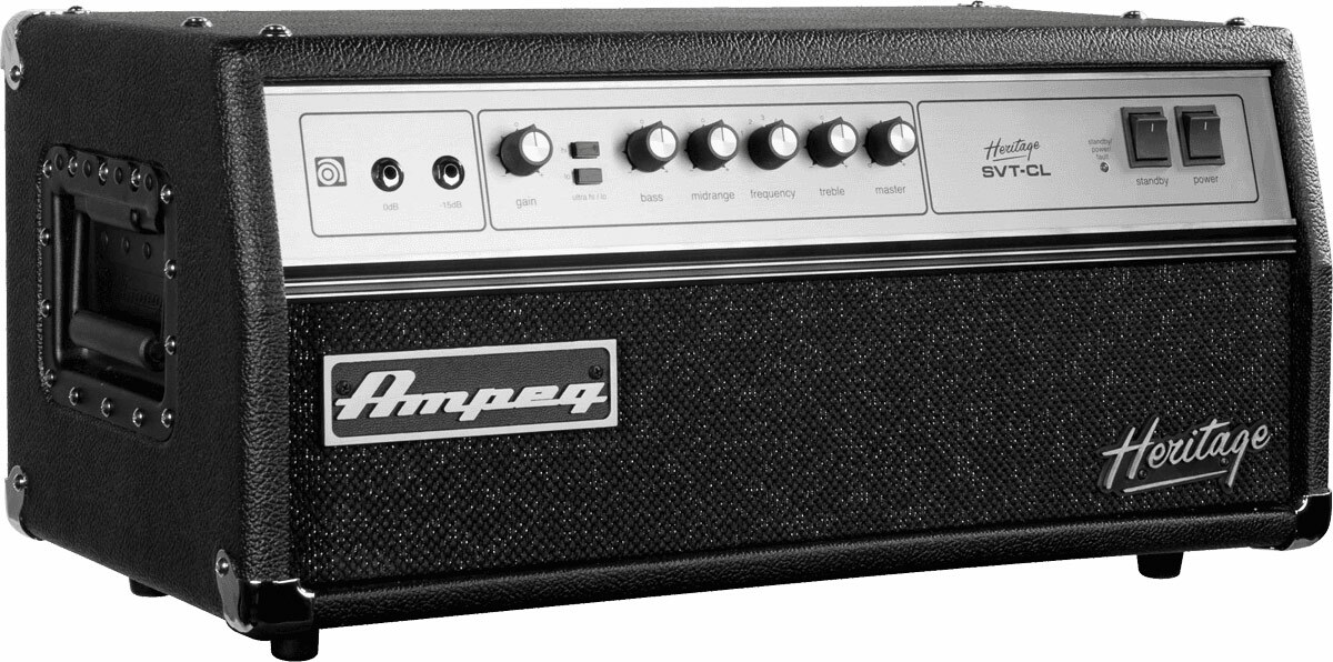 Ampeg Heritage Svt-cl Head Usa 300w - Heritage Series - Versterker top voor bas - Main picture