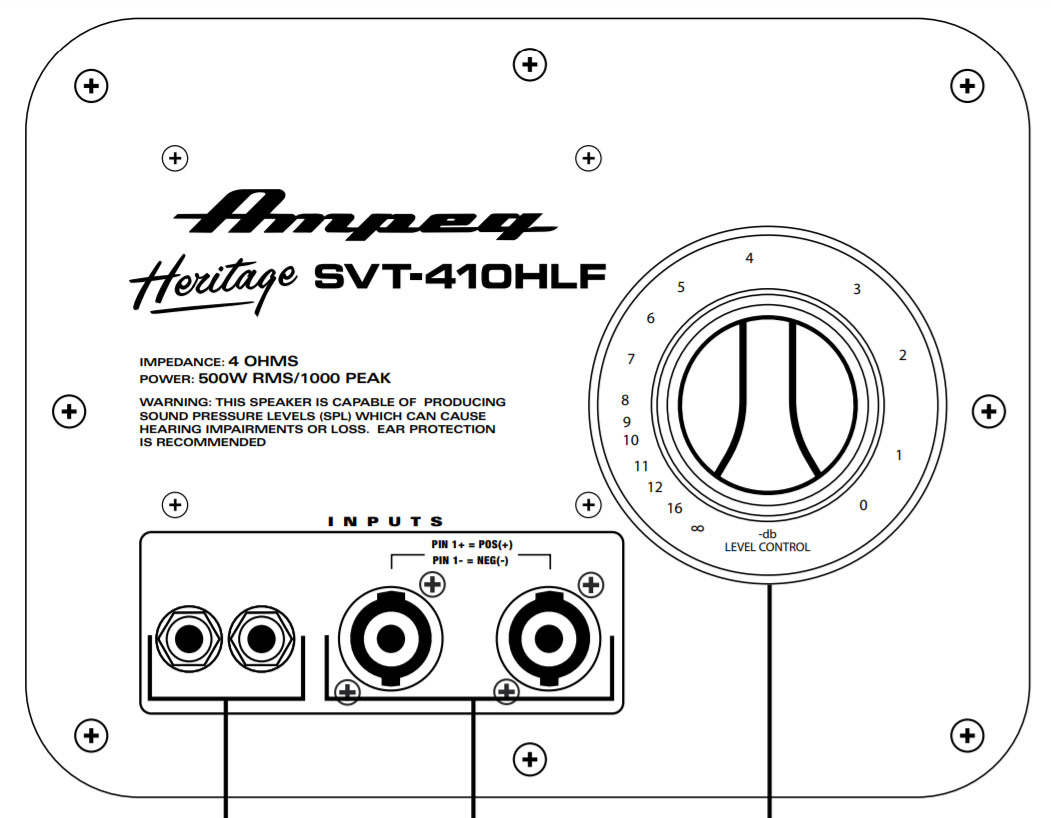 Ampeg Heritage Svt-410hlf Usa 4x10 500w 4-ohms - Heritage Series - Speakerkast voor bas - Variation 2