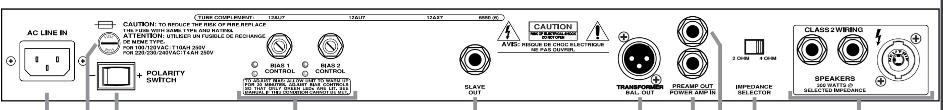 Ampeg Heritage Svt-cl Head Usa 300w - Heritage Series - Versterker top voor bas - Variation 3