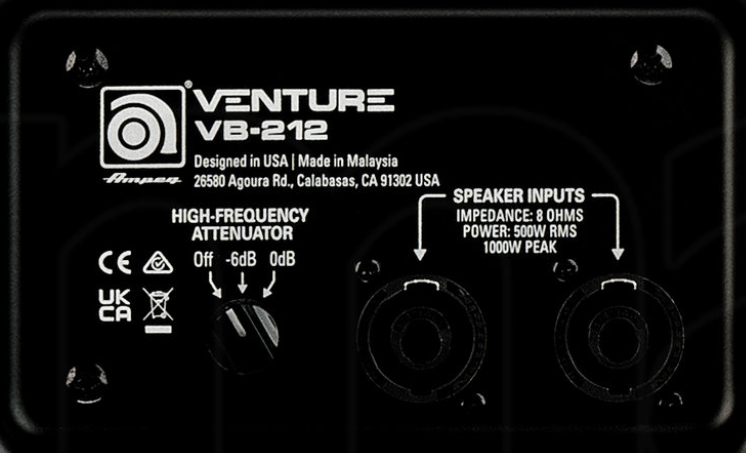 Ampeg Venture Vb410 Bass Cab 4x10 600w 8-ohms - Speakerkast voor bas - Variation 2