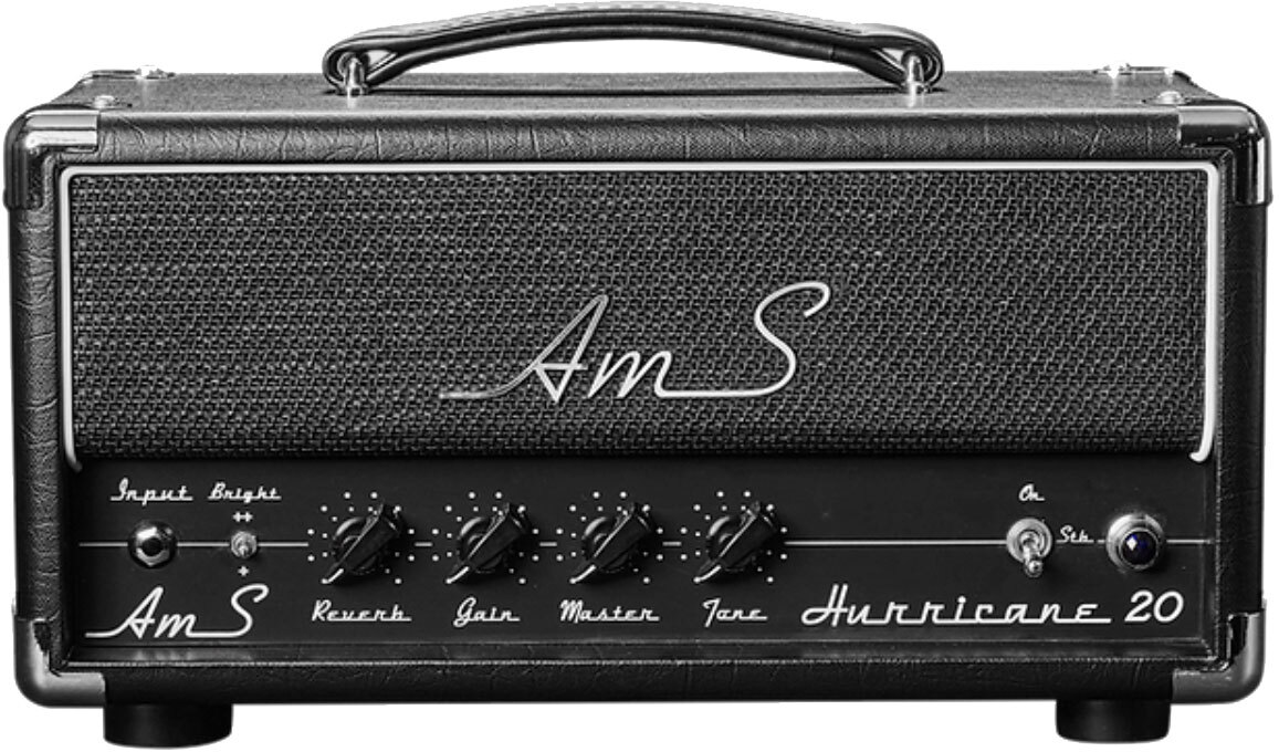 Ams Amplifiers Hurricane 20 Head 20w 6v6 Black - Gitaarversterker top - Main picture