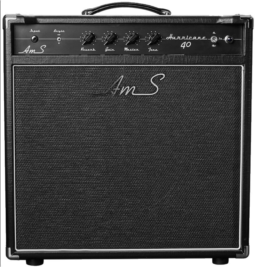 Ams Amplifiers Hurricane 40 Combo 40w 6v6 Black - Combo voor elektrische gitaar - Main picture