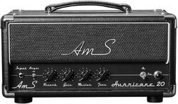 Gitaarversterker top Ams amplifiers Hurricane 20 Head - Black